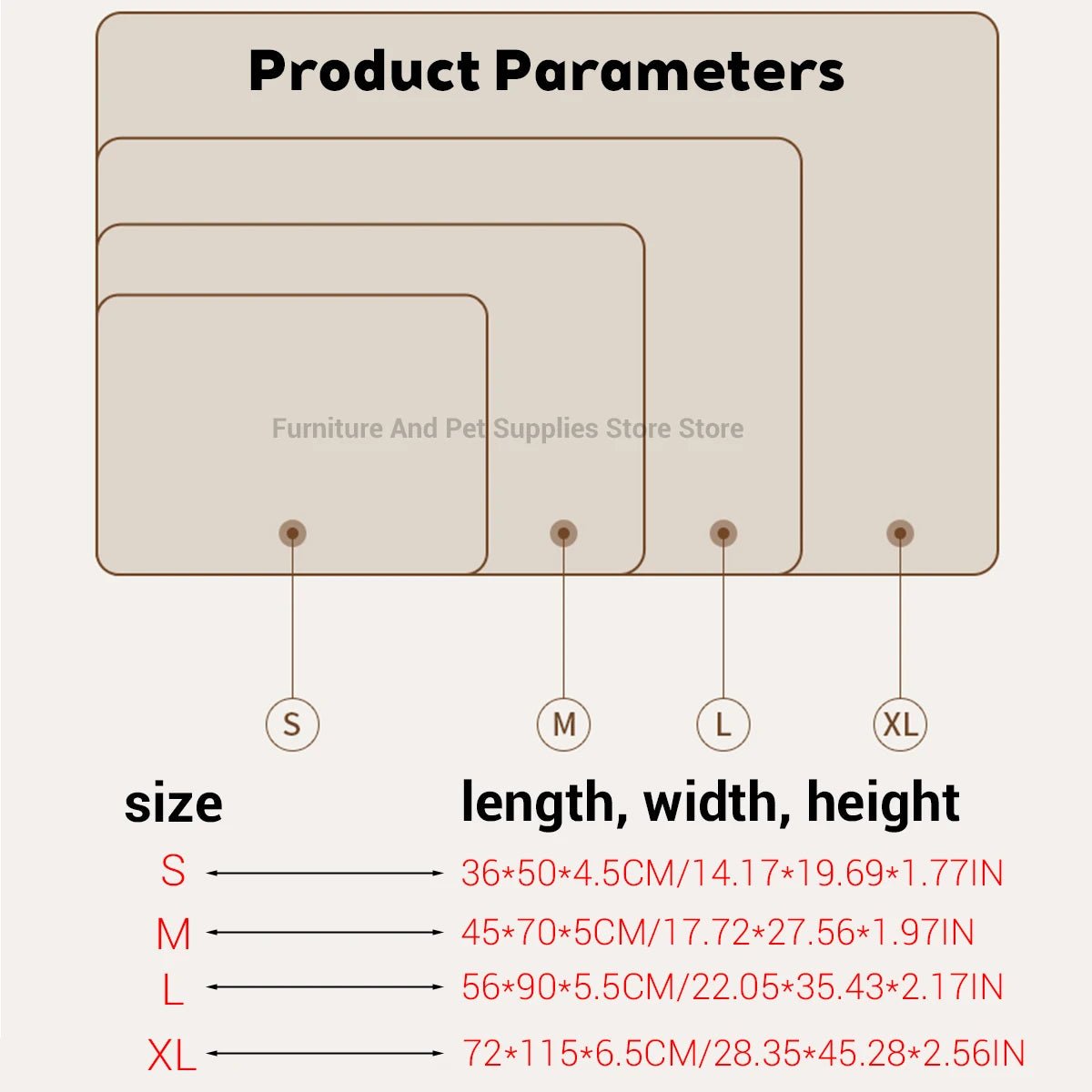 Self Heating Pet Pad, Extra Warm Thermal Dog Crate Pad Washable Anti - Slip Kennel Mat Pet Supplies for Medium Small Dogs and Cats - WarmNest Pet Co