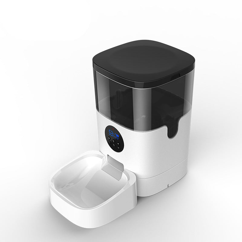 Remote Monitoring Automatic Feeder Cat Dog Food Intelligent Pet Timing Quantitative Feeding Machine 6L Capacity - WarmNest Pet Co