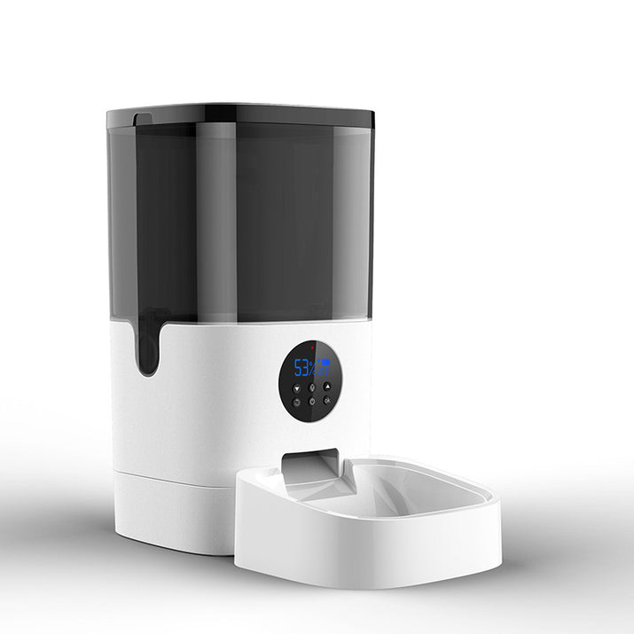 Remote Monitoring Automatic Feeder Cat Dog Food Intelligent Pet Timing Quantitative Feeding Machine 6L Capacity - WarmNest Pet Co