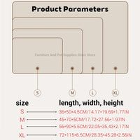 Self Heating Pet Pad, Extra Warm Thermal Dog Crate Pad Washable Anti - Slip Kennel Mat Pet Supplies for Medium Small Dogs and Cats - WarmNest Pet Co