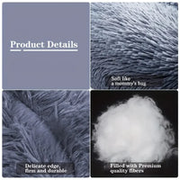 WarmNest Pet Co™ Plush Calming Bed for Dogs & Cats - WarmNest Pet Co