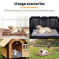 Self Heating Pet Pad, Extra Warm Thermal Dog Crate Pad Washable Anti - Slip Kennel Mat Pet Supplies for Medium Small Dogs and Cats - WarmNest Pet Co