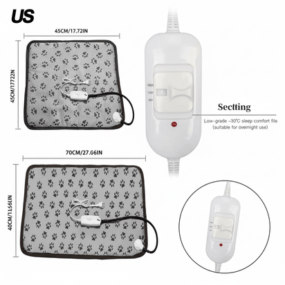 WarmNest Pet Co™ Heating Pet Bed - WarmNest Pet Co