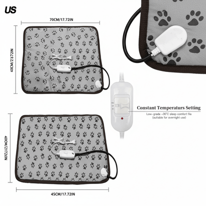WarmNest Pet Co™ Heating Pet Bed - WarmNest Pet Co